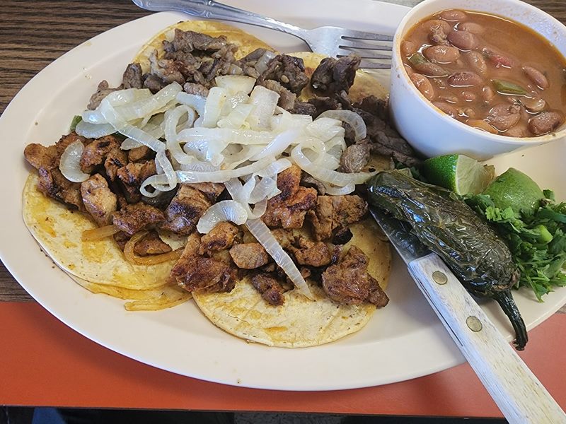 Taqueria Puerto Vallarta food